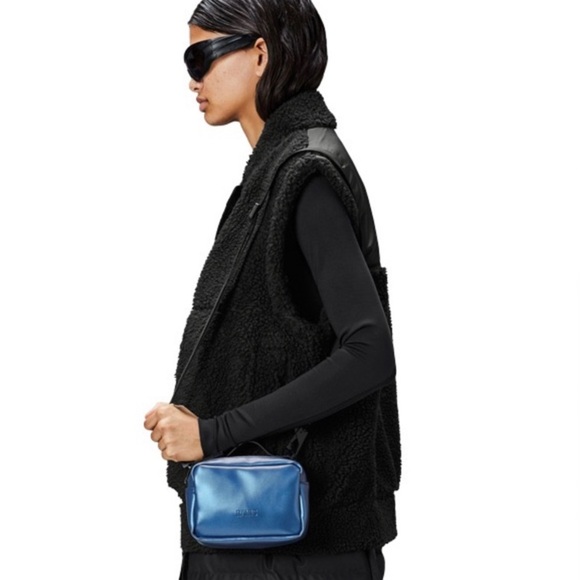 RAINS - Blue Micro Box Bag - Picture 8 of 8